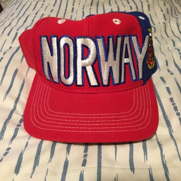 VINTAGE ADIDAS NORWAY SOCCER SNAPBACK - Picture 2 of 5